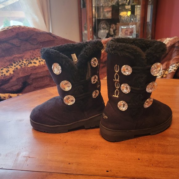 Little Girls' Bebe boots size 11 (Toddler) - Picture 2 of 7
